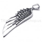 2012 New Classical Devil Wing Titanium Pendant 20119