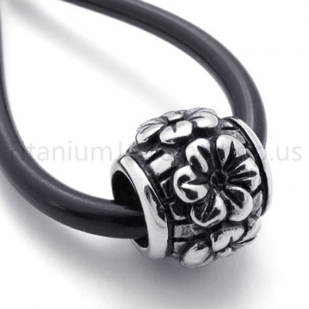 2012 New Classical Printed Pattern Titanium Pendant 20120