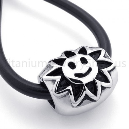 2012 New Classical Sunflower Titanium Pendant 20123