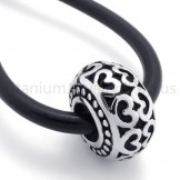 2012 New Classical pearl Lucky Titanium Pendant 20125