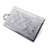 2012 New Silvery Playing Card Titanium Pendant(J) 20144