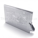 2012 New Silvery Playing Card Titanium Pendant(Q) 20145