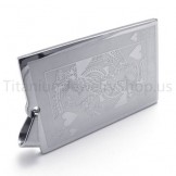 2012 New Silvery Playing Card Titanium Pendant(K) 20146