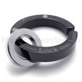 2012 New Fracture Ring Titanium Pendant 20249