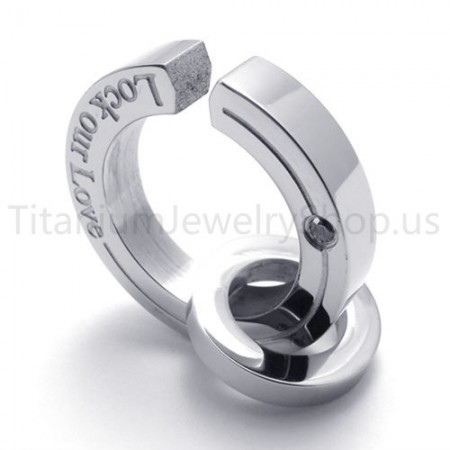2012 New Fracture Ring Silvery Titanium Pendant 20250