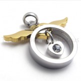 2012 New Lovely Golden Titanium Pendant 20286