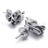 Dragon Titanium Earrings 20354