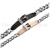 Titanium Lovers Bracelets