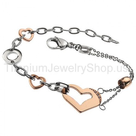Sweetheart Titanium Bracelet