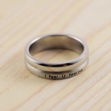 Single Titanium Ring