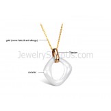 Ceramic Tungsten women's Pendant C715
