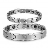 High Polish Tungsten Magnetic Energy Health Bracelet C945