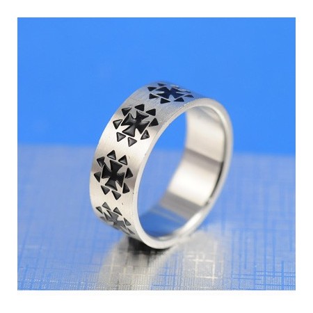 Exquisite Titanium Men's Ring