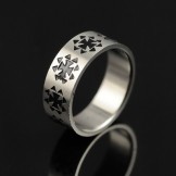 Exquisite Titanium Men's Ring