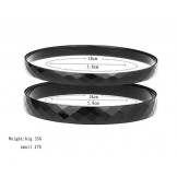 Black Tungsten High Polish Bangle C888