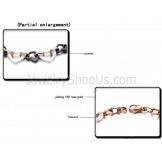 Black and White Sweetheart Ceramic Bracelet C429