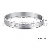 Tatanium "Love" Couple Bangles with Rhinestones C874