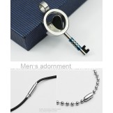 Heart Lock Titanium Pendant (New Style)