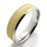 Colored Pearl Titanium Ring 20811