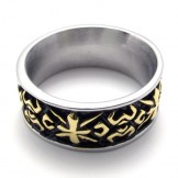 Gold Vintage Titanium Ring 20298