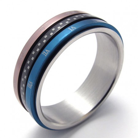 Colored Titanium Ring 20223
