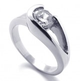 Diamond Titanium Ring 20922
