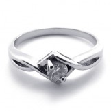Women's Diamond Titanium Ring 20595
