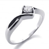 Women's Diamond Titanium Ring 20595
