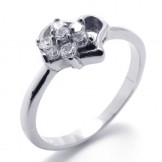 Diamond Titanium Ring 20584