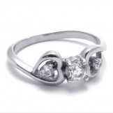 Diamond Titanium Ring for Women 20580