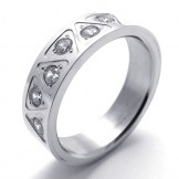 Diamond Titanium Ring 20465