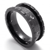 Black Diamond Titanium Ring 20210