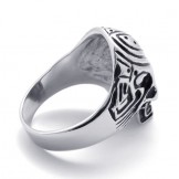 Skull Titanium Ring 20946