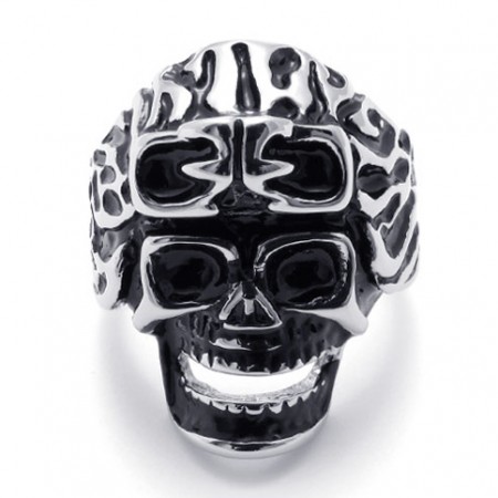 Skull Titanium Ring 20208