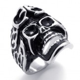 Skull Titanium Ring 20208
