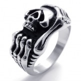Skull Titanium Ring 20174
