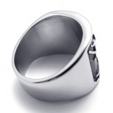 Skull Titanium Ring 20173