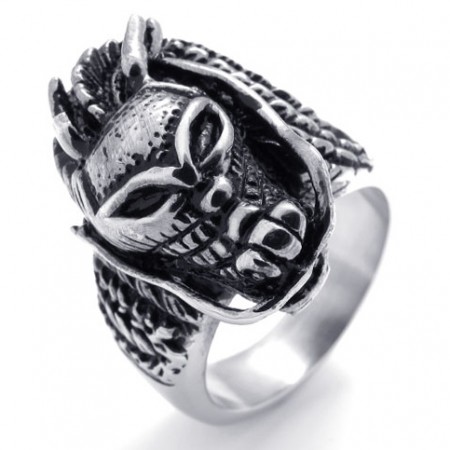 Skull Titanium Ring 20171