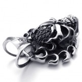 Black Diamond Skull Titanium Pendant 20550