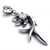 Mermaid Diamond Titanium Pendant 20459