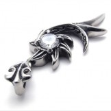 Mermaid Diamond Titanium Pendant 20459