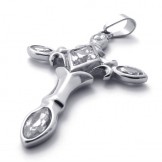 Cross Diamond Titanium Pendant 20543