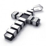 Black Titanium Cross Pendant 20554