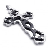 Blue Titanium Cross Pendant 20268