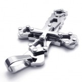 Gold Titanium Cross Pendant 20266