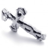 Gold Titanium Cross Pendant 20266