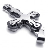 Black Titanium Cross Pendant 20264