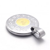 Virgo Titanium Pendant 20980