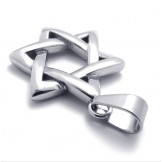 Lucky Hexagram Titanium Pendant 20966