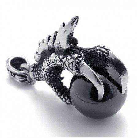 Claw Gem Titanium Pendant 20817